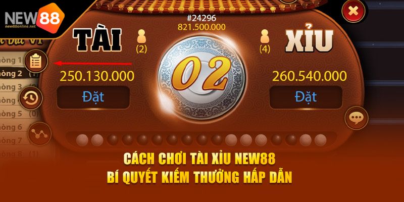 Tài Xỉu NEW88 5 Sử dụng bảng thống kê tài xỉu NEW88